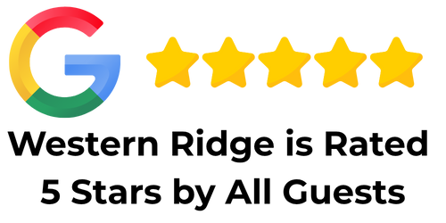 Google 5-star review badge – Western Ridge Wedding Venue rated five stars by all guests, country weddings near Brisbane QLD