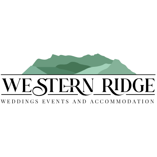 Western Ridge Wedding Venue logo – transparent PNG, 500x500 pixels, country wedding venue near Brisbane, QLD
